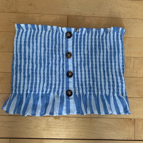 ⭐️HOST PICK⭐️ [M]👚NWOT - F21 striped tube top - Picture 1 of 7